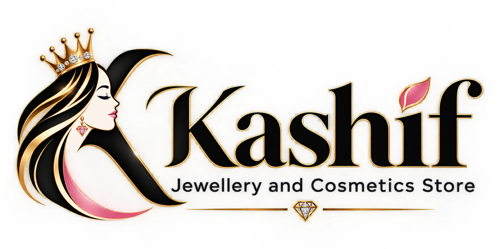 Kashif Jewellery & Cosmetics Store Logo